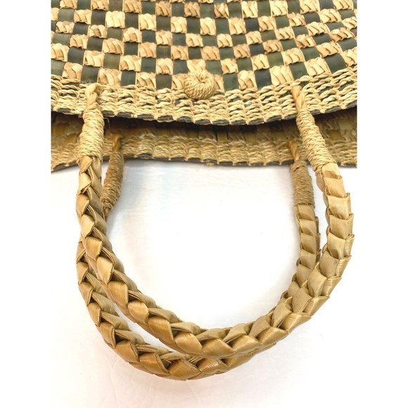 Handcrafted Jute Tote Bag Woven, Medium Size, Women Boho Style - Picture 13 of 13